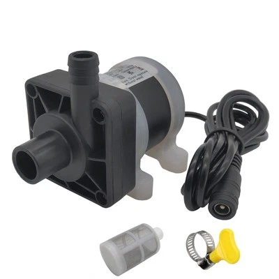 Bomba sumergible DC 12V 210GPH 18W fuente duradera bomba de agua, cabezal 5M con... Foto 1 de 4