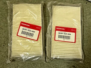 2x Filtro interior Honda 80291-S2H-505 elemento filtro - nuevo almacén - Imagen 1 de 4