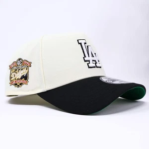 NWT Chrome Los Angeles Angels 40th Anniversary 9Forty A-Frame New Era Adjustable - Picture 1 of 6