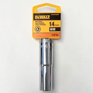 DeWalt 14mm Deep Socket 6 Point 1/2" Drive DWMT935290SP - Picture 1 of 2