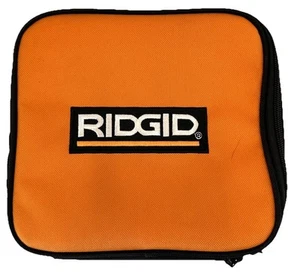 Bolsa de herramientas con cremallera para contratistas de lona Ridgid 9 pulgadas X 8 pulgadas X 4 pulgadas - Imagen 1 de 5