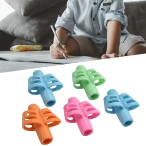 5Pcs Scientific Children Bleistifthalter Stift Schreibhilfe Griff Haltung Korrek - Bild 1 von 12
