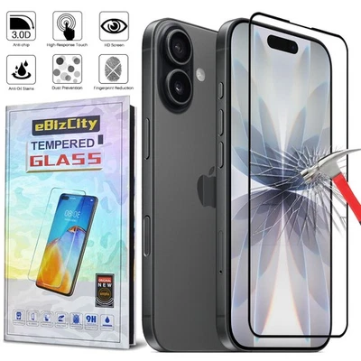 For iPhone 17 Pro Max  / Air / 17 Tempered Glass Screen Protector HD Clear Film - Image 1 of 4