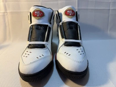 San Francisco 49ers Football Team NFL Logo M1003 Shoes Size 12 - Image 1 of 4