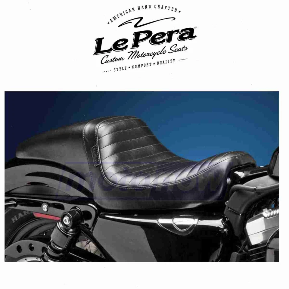Le Pera Daytona Seat for 2005-2010 Harley Davidson XL883L Sportster 883 Low yj - Imagem 1 de 4