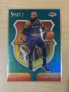 2024-25 Panini Select #5 LeBron James Select Certified Green Prizms - Bild 1 von 2