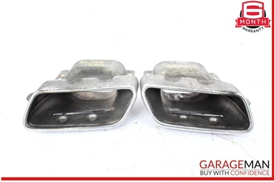 Juego de 2 puntas silenciador escape parachoques trasero Mercedes X164 GL450 10-17 OEM Foto 1 de 4