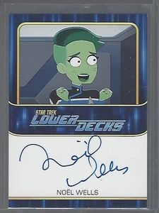 Star Trek Lower Decks Noel Wells (Bordered) Autograph - Bild 1 von 1