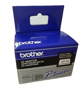 Genuine Brother AD-30 AC Adapter for P-Touch Label Maker 7V Power Supply - Afbeelding 1 van 2