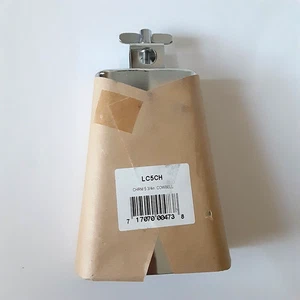 5 3/4" Zoll Kuhglocke verchromt werkseitig umwickelt Drumset montierbar Percussion - Bild 1 von 4