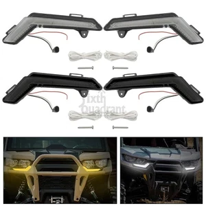 For Can-Am Defender Max 2020-2025 LED Front Turn Signals Light Daytime Running - Bild 1 von 23
