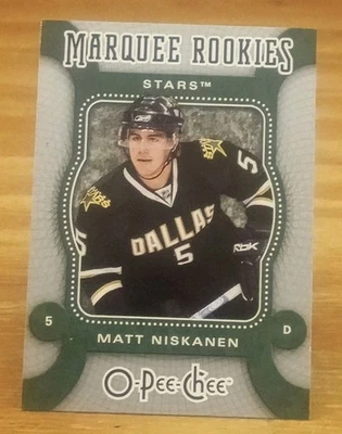2007-08 O-Pee-Chee RC Matt Niskanen Dallas Stars  - Image 1 of 3