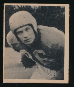 Tarjeta de novato 1948 Bowman Football #77 Paul Sarringhaus Detroit Lions en muy buena condición-ex-ex - Imagen 1 de 2