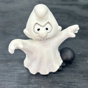 Pitufos 20542 Fantasma Halloween Pitufo Raro De Colección PVC Figura Schleich Peyo Estatuilla - Imagen 1 de 6