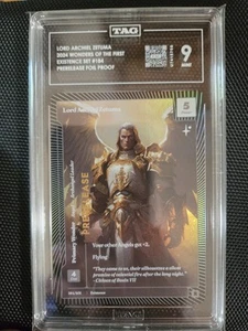 Wonders of the First Prerelease Foil Proof - Lord Archiel Zetuma *SSP* TAG 9 - Picture 1 of 2