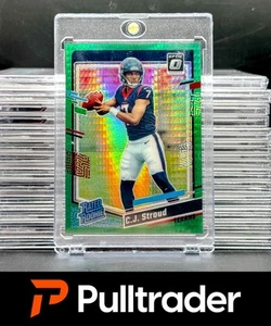 Donruss Optic C.J. 2023 Stroud Green Hyper Rookie - Imagen 1 de 2