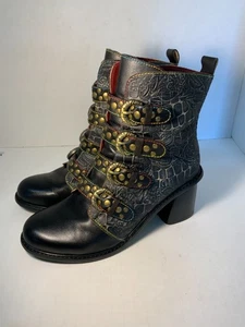 L’Artiste Spring Step Shoe Damen Wonderland Stiefel Gr. 40 US 9 wie neu - Bild 1 von 14