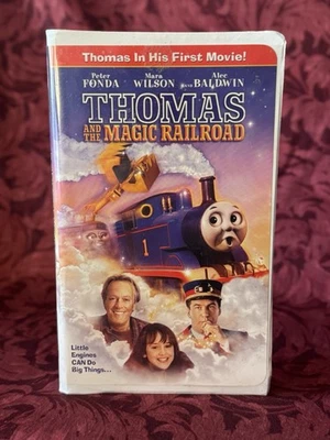 Thomas & the Magic Railroad (VHS, 2000) - Thomas The Tank Engine w/ Peter Fonda - Image 1 of 4