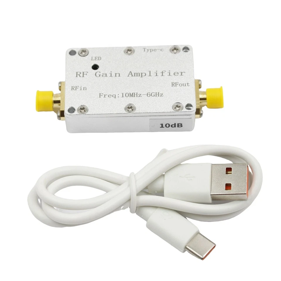 10M-6Ghz Verstärker mit hoher Flachheit 10-40DB Front-End-Empfänger RF Signal Dr - Bild 1 von 4