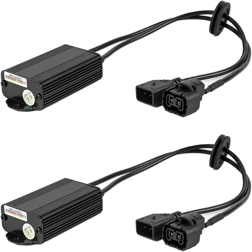 LED Decoder Harness Kit PSX24W/PSX26W/P13W (2 EA) - White - PVC - Automotive...  Foto 1 de 1