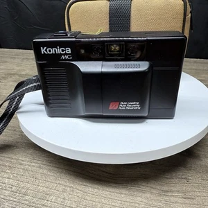 Konica MG Hexanon 35mm f/3.5 Point Shoot Camera From JAPAN With Case - Picture 1 of 12
