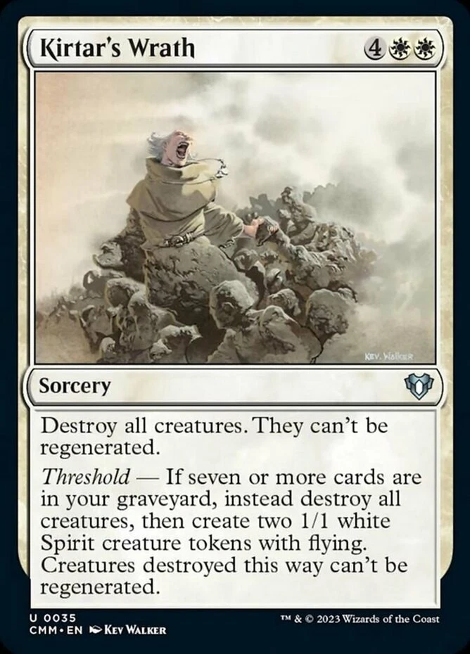 x1 Kirtar's Wrath - Commander Masters - NM - MTG - Image 1 of 1