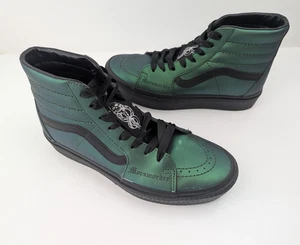 Vans High Tops Harry Potter Sneaker Turnschuhe Morsmordre Dark Arts Grün UK 7 - Bild 1 von 14