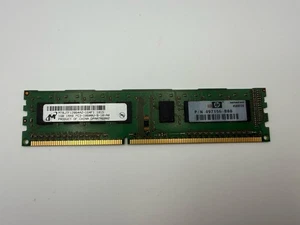 Micron 1GB DDR3 PC3-10600U RAM MT8JTF12864AZ-1G4F1 HP P/N 497156-B88 Untested - Picture 1 of 2
