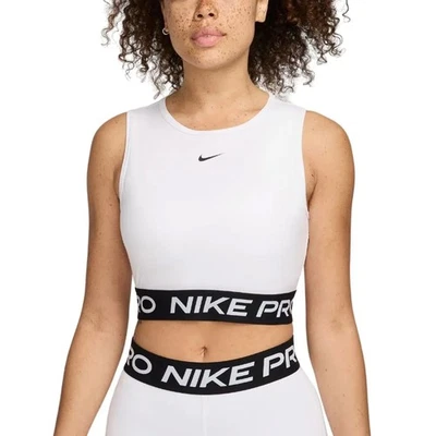 [FZ3615-100] Camiseta sin mangas recortada Nike PRO DRI-FIT para mujer Foto 1 de 4