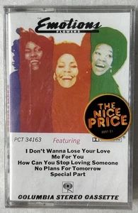 Emotions Flowers New Sealed Cassette Tape 1976 CBS Inc Columbia Records - Picture 1 of 10