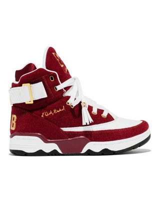PATRICK EWING ATHLETICS 33 HI x ODB 勃艮第/白色/金色 1BM02461-614 — 第 1/4 张图片