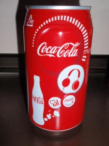 Japan Coca-Cola Coke deleted 2011 MUSIC 350 ml. can combine Happy J.League more - Picture 1 of 4