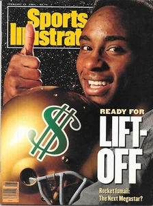 Sports Illustrated 1991 RAGHIB Rocket ISMAIL Notre Dame Irish Football NO LABEL - Picture 1 of 9