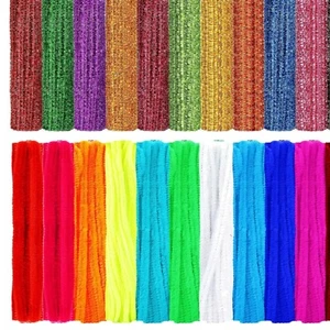Creative 2400 Pcs Pipe Cleaners in 24 Colors - Perfect for DIY Arts and Crafts - Picture 1 of 9