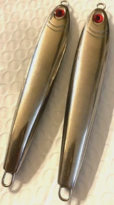 TG Tungsten Fish Metal Jig 250g×2 Plain Unpainted Jig - Picture 1 of 3