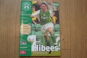 HIBERNIAN (HIBS) V DUNFERMLINE ATHLETIC 21/12/03 - Picture 1 of 1