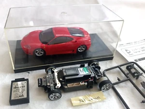 Kyosho dNaNo Ferrari 360 Modena Used Body & FX-101 Chassis SET & Li-PO Battery - Picture 1 of 15