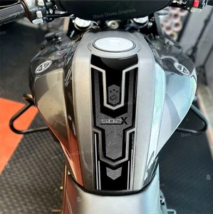 Adesivi 3D Resinati Protezione Serbatoio compatibili con Benelli TRK 502 X - Imagen 1 de 4