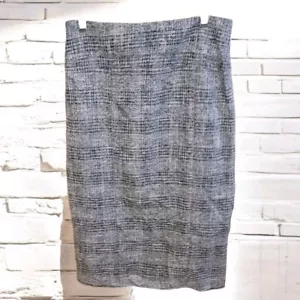New York & Company 7th Avenue Grey Pencil Skirt 0 Office Career - Picture 1 of 6