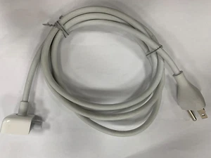 White Longwell Original Apple LS-7A 2.5A 125V 3-Prong AC Power Cord E344534 OEM - Picture 1 of 5