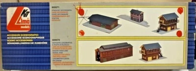 Set Stazione secondaria Italiana Lima H0 600071 nuovo da assemblare H0 1:87 '80 - Immagine 1 di 4