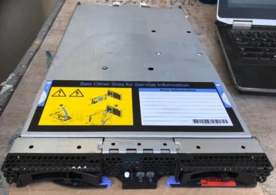 IBM HS22 Blade Server 2 x E5649   2.53GHz Hex Core 44GB RAM 7870-B6M - Image 1 of 4