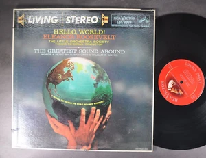 ELEANOR ROOSEVELT Hello, World!  SPOKEN LSC-2332 RCA LIVING STEREO SD DG 1S/1S - Picture 1 of 2