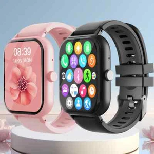 Smart Watch Women Android Ladies Fitness Bluetooth Call Watch for iPhone Samsung - Picture 1 of 15