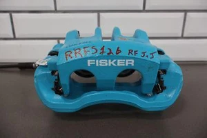 2023 Fisker Ocean One Front Right RH OEM Brake Caliper (Blue) W/ Hose (3K) - Bild 1 von 20