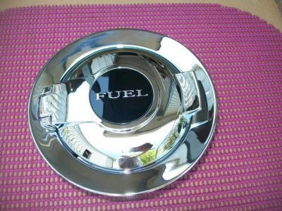 NEW Genuine Mopar 2008-21 Dodge Challenger Chrome Fuel Filler Door SXT R/T SRT - Image 1 of 3