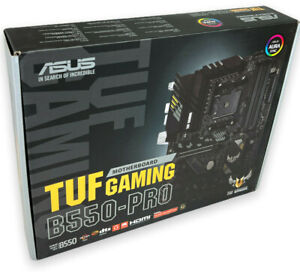 ASUS TUF Gaming B550-Pro Mainboard Sockel AMD Ryzen AM4 PCIe-4.0-M.2 NEU & OVP