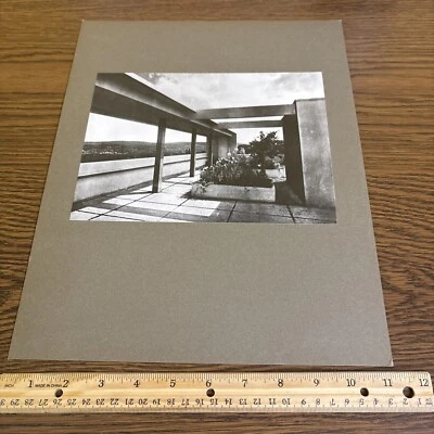 Vintage Double House Stuttgart German Architecture Photo Le Corbusier Jeanneret - Image 1 of 4