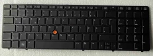 HP deutsche Laptop Tastatur für ELITEBOOK 8560W 8570W - Bild 1 von 2