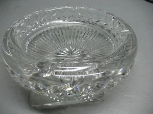 VINTAGE WATERFORD MASSIVE ASHTRAY 5.5 LBS NEAR MINT - Picture 1 of 6